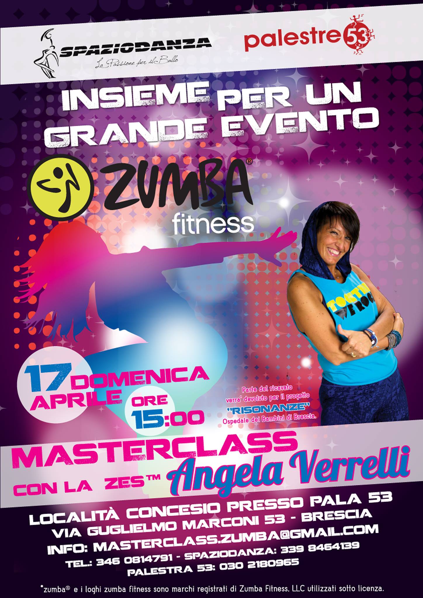 Zumba & Solidarità Al Pala 53 Di Concesio Brescia