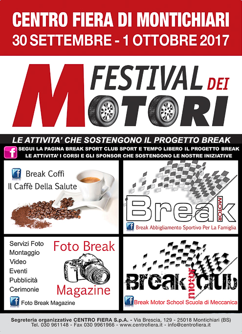 Festival Dei Motori Edizione 2017 Novità Progetti Per i Giovani & Non Solo