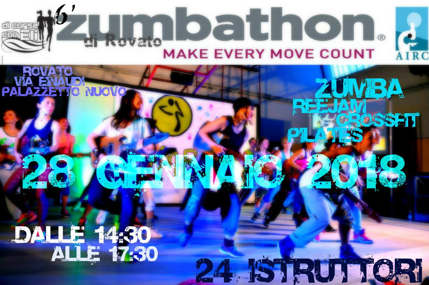 6° Zumbathon Di Rovato Domenica 28 Gennaio