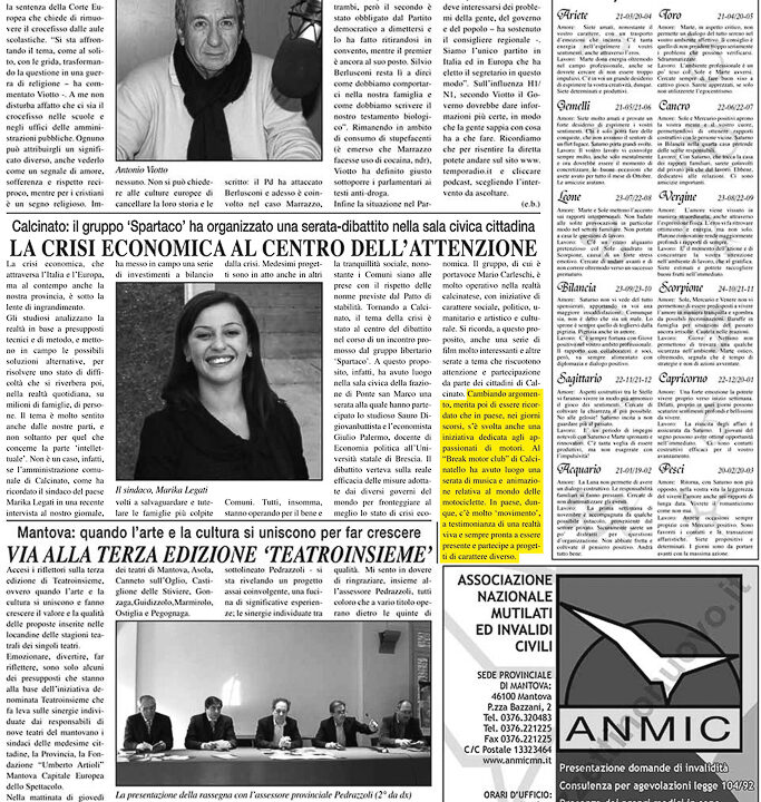 2009-11-14 Articolo Il Gazzettino Nuovo Il Comune Sostiene Il Progetto Break