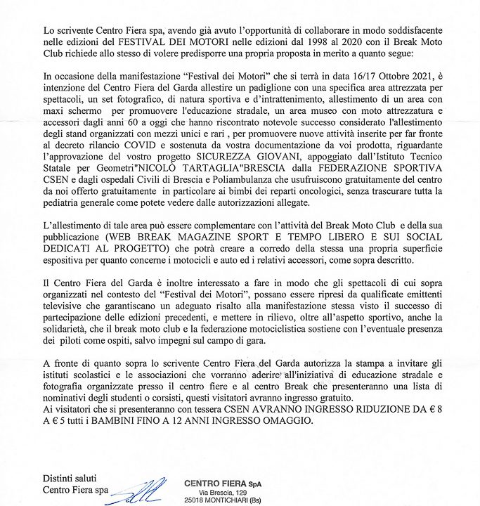  2021-05-17 Incarico Festival Dei Motori Centro Fiera Del Garda 