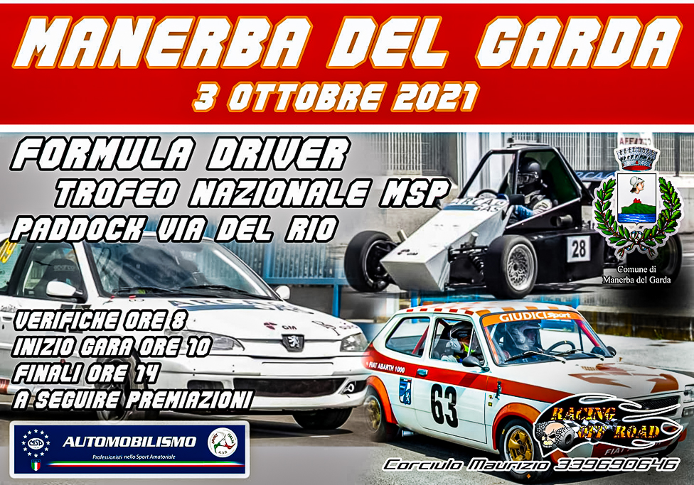 2021-10-03 Vi aspettiamo il 3 Ottobre Al Formula Driver Trofeo Italia Unicef