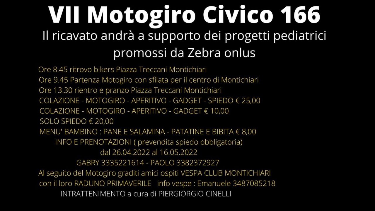 2022-05-05- VII Motogiro Civico 166 Montichiari Brescia