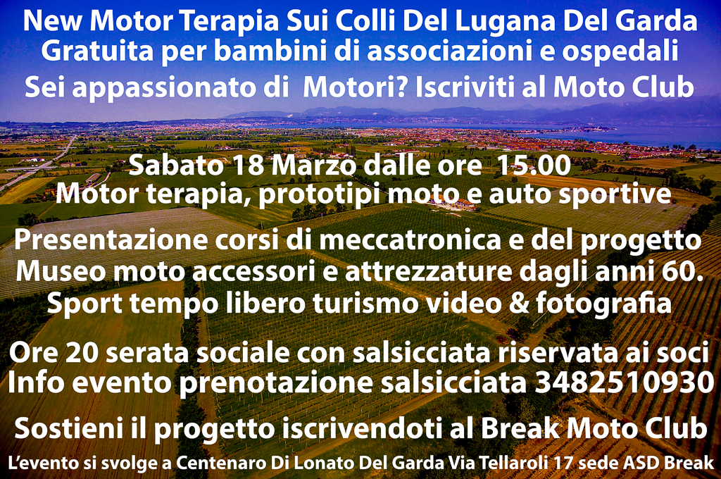 18-03-23 New Motor Terapia Sui Colli Del Lugana Del Garda
