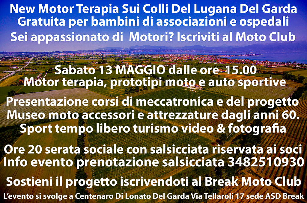 13-05-23 New Motor Terapia Sui Colli Del Lugana Del Garda